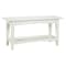 Alaterre Furniture Shaker Cottage Bench with Shelf, Ivory ASCA03IV - alternate 1